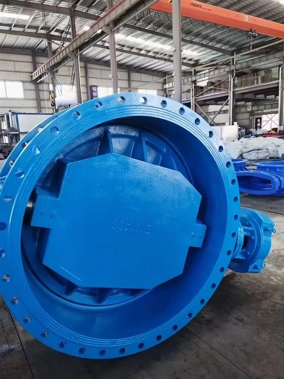 Double-Eccentric Flanged Butterfly Valve