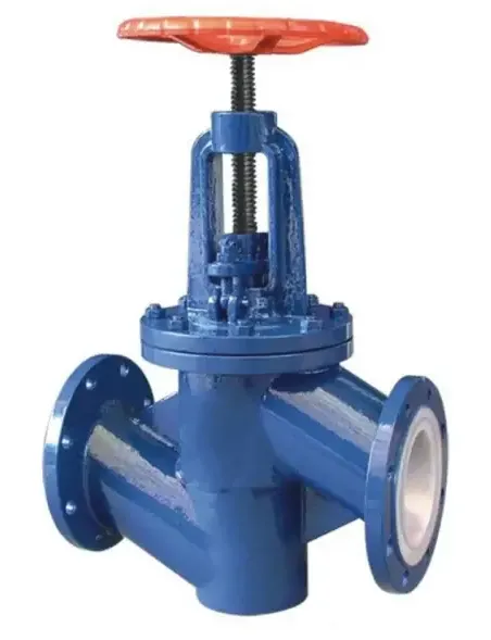 gömbgrafitos öntöttvas visszacsapó szelep fluoroplasztikus béléssel